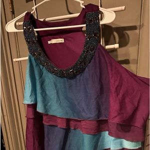 Maurice Embellished tank sz 3x 🌻